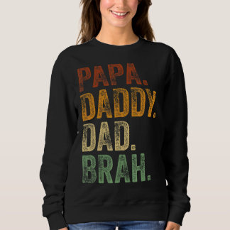 Camiseta Pai Papá Pai Brah Pai E Pai Minha Rapariga L