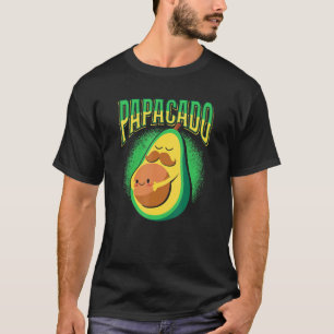 Camiseta Pai Papacado Vegan Fruta Dia de os pais Avocado Pa