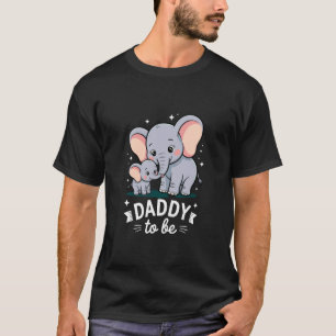 Camiseta Pai Para Ser Tema Céu Estrelado Chuveiro de Bebê E