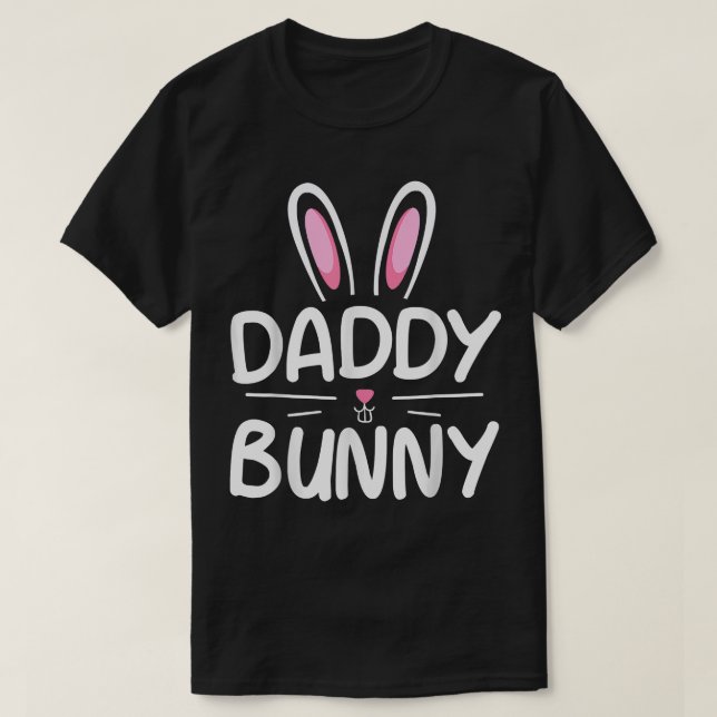 Camiseta Pai Páscoa pai Coelho Coelhente  Feliz Sabor (Frente do Design)