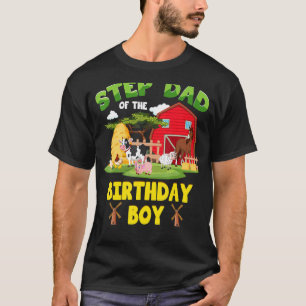Camiseta Pai Passo Do Estaleiro De Criações De Aniversário