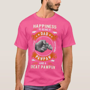 Camiseta Pai Pawpaw Dia de os pais Presente Para Homens Pap