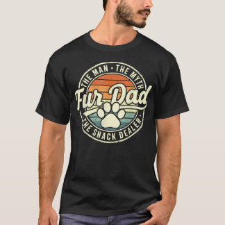 Camiseta Pai Peludo Homem Mito Negociante de Lanche Engraça