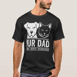 Camiseta Pai Peludo O Homem O Mito A Lenda Cachorro Gato Pa