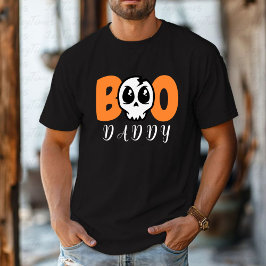 Camiseta Pai Personalizado Boo - Casca do crânio