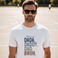 Pai Personalizado Dada à Evolução Bruh