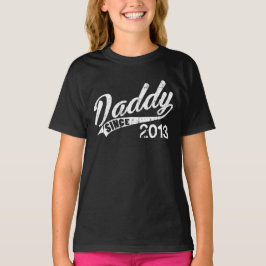 Camiseta Pai personalizado desde o ano