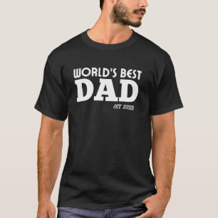 Camiseta Pai Personalizado do Melhor do Mundo