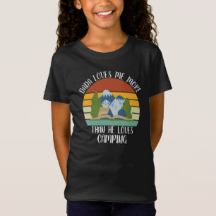 Camiseta Pai PERSONALIZADO Me Ama Mais Do Que Ele Adora Aca
