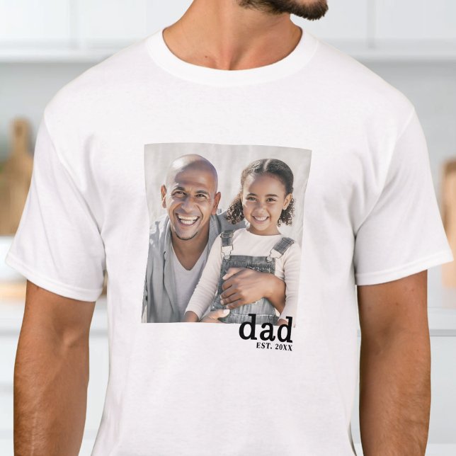 Camiseta Pai Personalizado Pai (Dad Personalized Father T-Shirt )