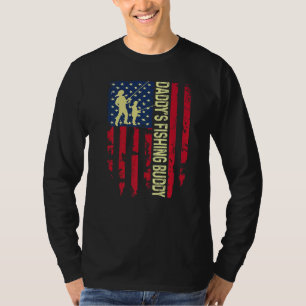 Camiseta Pai Pesca Buddy Pai Son Team Jovem Pescador
