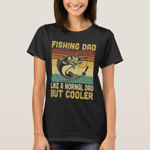 Camiseta Pai Pescador Como Um Pai Normal Mas Mais Legal Eng