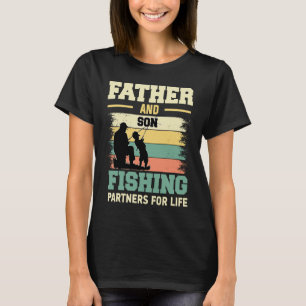 Camiseta Pai Pescador Dia dos Pais Correspondência Pescaria