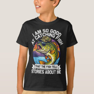 Camiseta Pai Pescador Engraçado Homens Carretel Engraçado C