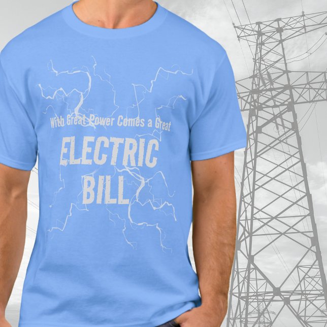 Camiseta Pai Piada Elétrica (Criador carregado)