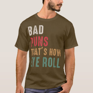Camiseta Pai Piada Más Armas É assim que os olhos rodam par