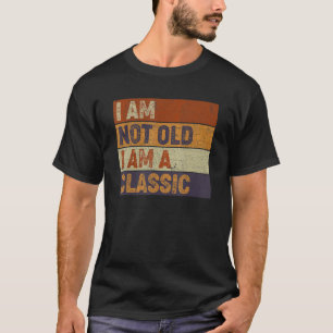 Camiseta Pai Piada não sou velha, sou Dia de os pais clássi