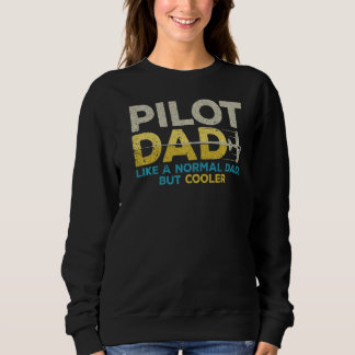 Camiseta Pai Piloto Como Um Pai Normal, Mas Mais Fria Vinta