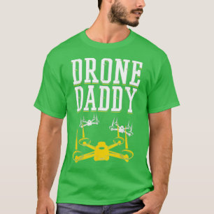Camiseta Pai Piloto De Drone De Mens Como Um Presente Norma