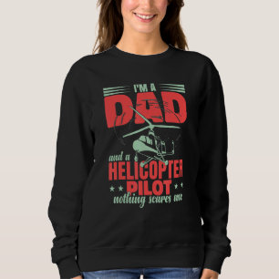 Camiseta Pai Piloto de Helicóptero de Aviação Masculino