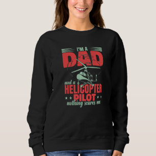 Camiseta Pai Piloto de Helicóptero de Aviação Masculino