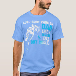 Camiseta Pai Pintor de corpo automático