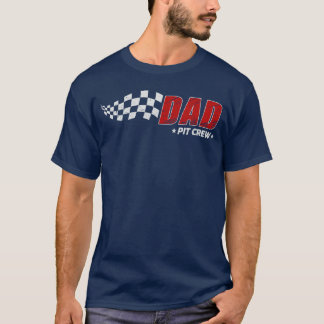 Camiseta Pai Pit Crew Race Birthday - Pit Cre