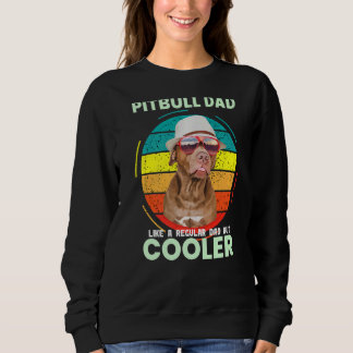 Camiseta Pai Pitbull Como Um Pai Regular Mas Pais Mais Fres
