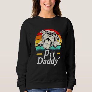 Camiseta Pai Pitbull - Pai do poço de vinheta 80 Estilo - R