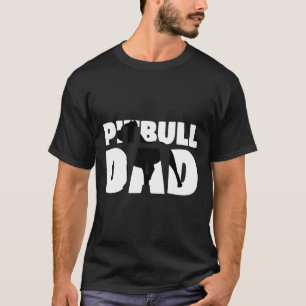 Camiseta Pai Pitbull Presente de Pitbull Pai de Cachorro