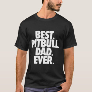 Camiseta Pai Pittie Melhor Pai Pitbull Cachorro Engraçado G