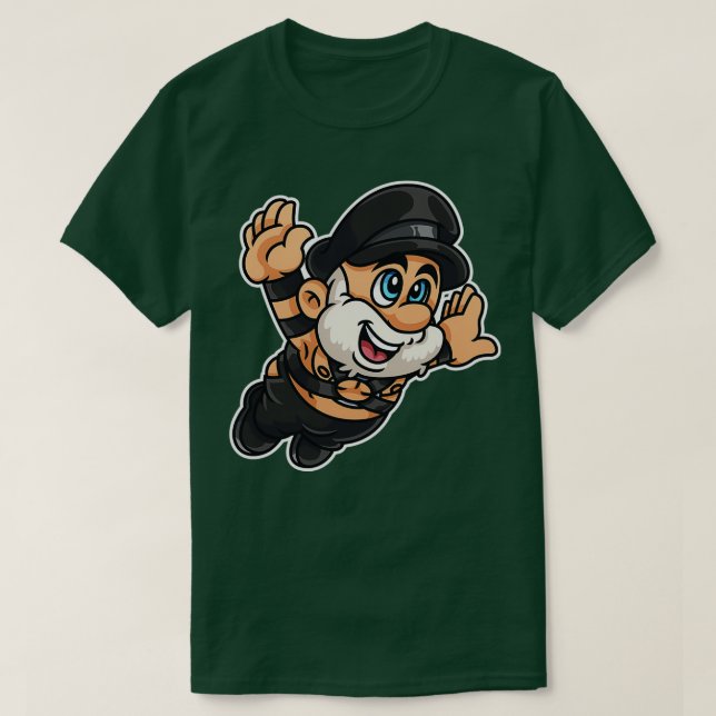 Camiseta Pai Polar de Couro (Frente do Design)