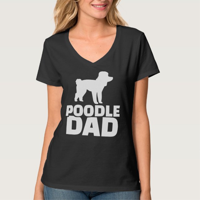 Camiseta Pai Poodle (Frente)