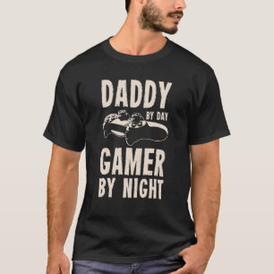 Camiseta Pai Por Dia De Jogador À Noite   Jogos