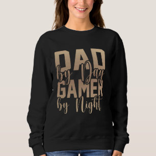 Camiseta Pai por dia jogador pela noite Engraçado Dia do Pa