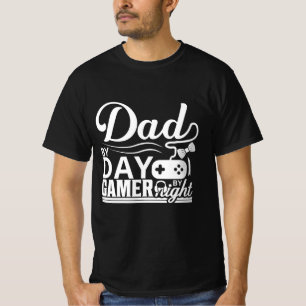 Camiseta Pai por jogador de dia à noite