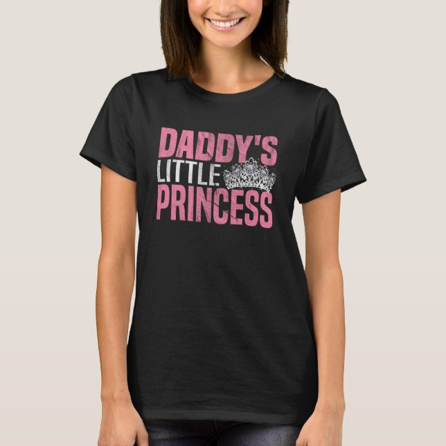Camiseta Pai Princesa Pai Adora Filha Pullove (Frente)