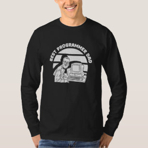 Camiseta Pai Programador Engenheiro de Software Progra