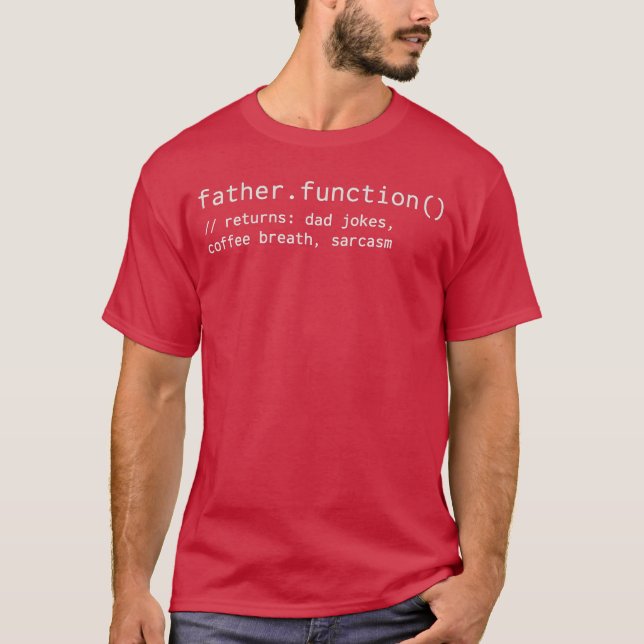 Camiseta Pai Programador Engraçado Desenvolvedor de Softwar (Frente)