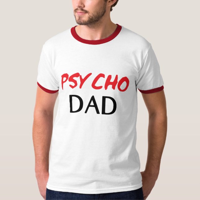 Camiseta Pai psicótico (Frente)