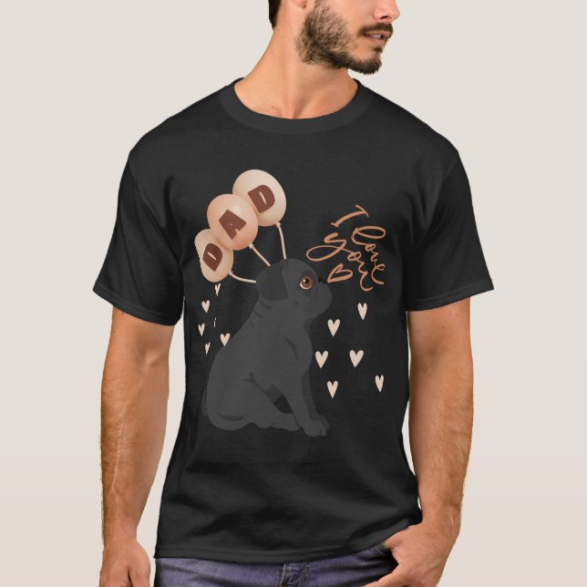 Camiseta Pai Pug (Frente)