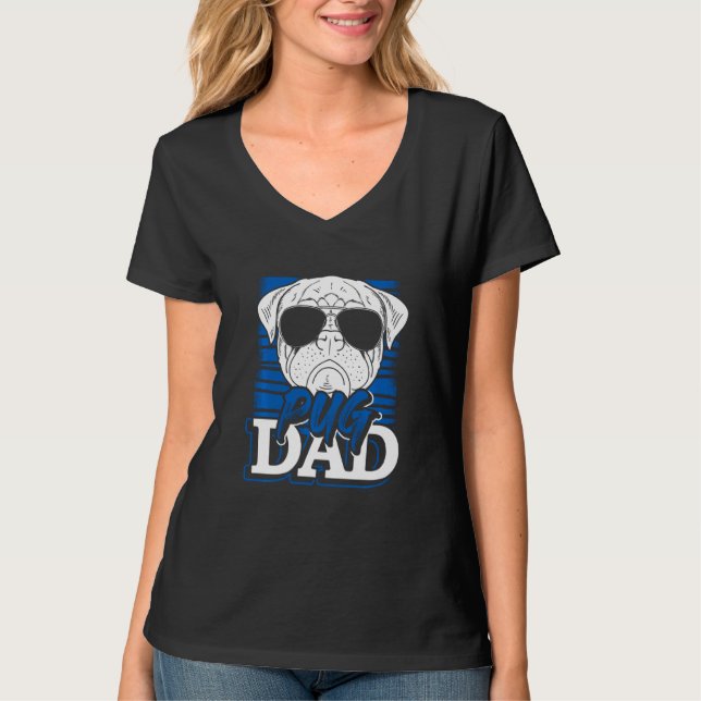 Camiseta Pai Pug (Frente)