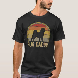 Camiseta Pai Pug Pai Engraçado