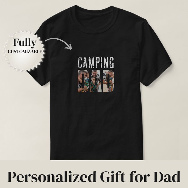 Camiseta Pai que Acampa (Camping Dad T-Shirt)