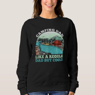 Camiseta Pai que Acampa Como um Pai Normal Mas Mais Legal P