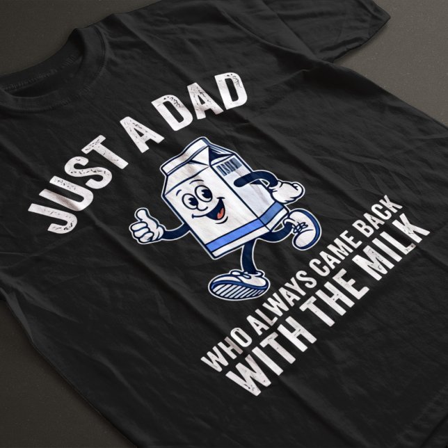 Camiseta Pai Que Sempre Voltou Com O Leite (Criador carregado)