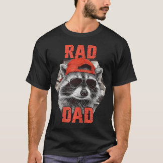 Camiseta Pai Radical do Dia do Pai Guaxinim Radical Legal