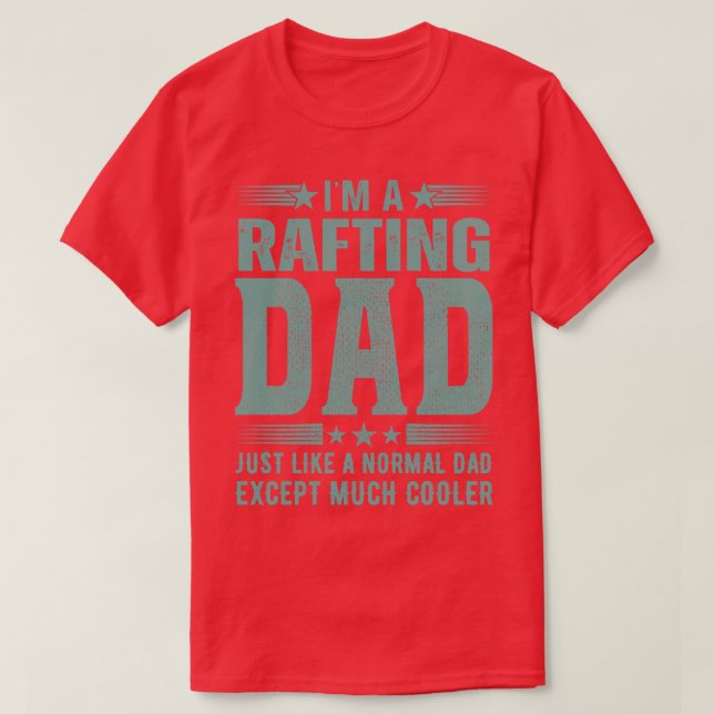 Camiseta Pai Rafando dia de os pais de Presente de Aniversá (Frente do Design)