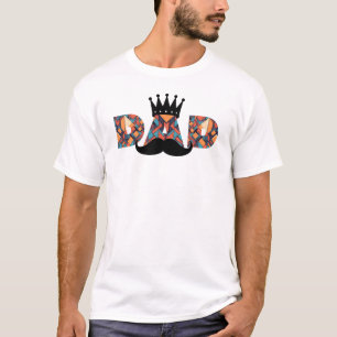 Camiseta Pai Realmente Incrível: Padrão Geométrico