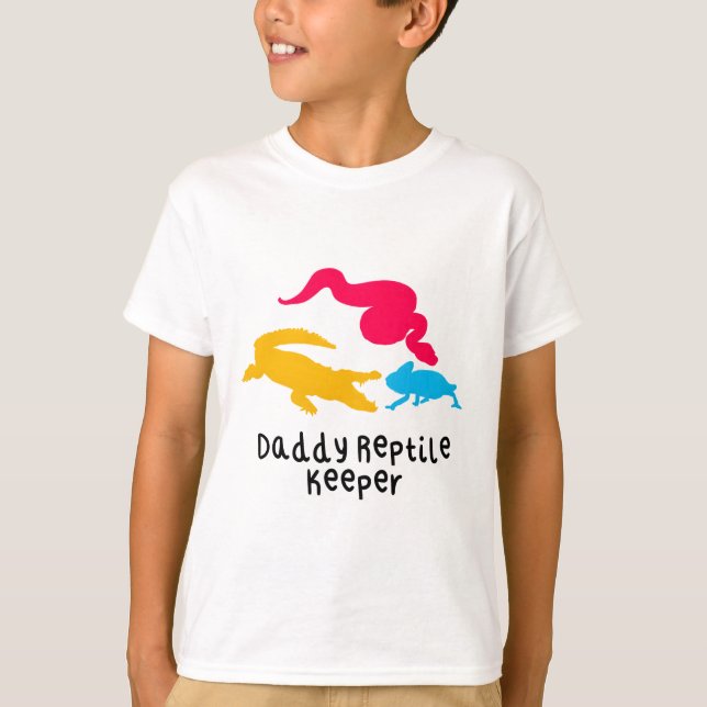 Camiseta Pai Reptile Keeper (Frente)